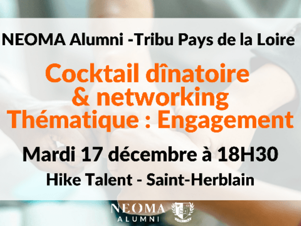Cocktail dînatoire - NEOMA Alumni - Hike Talent