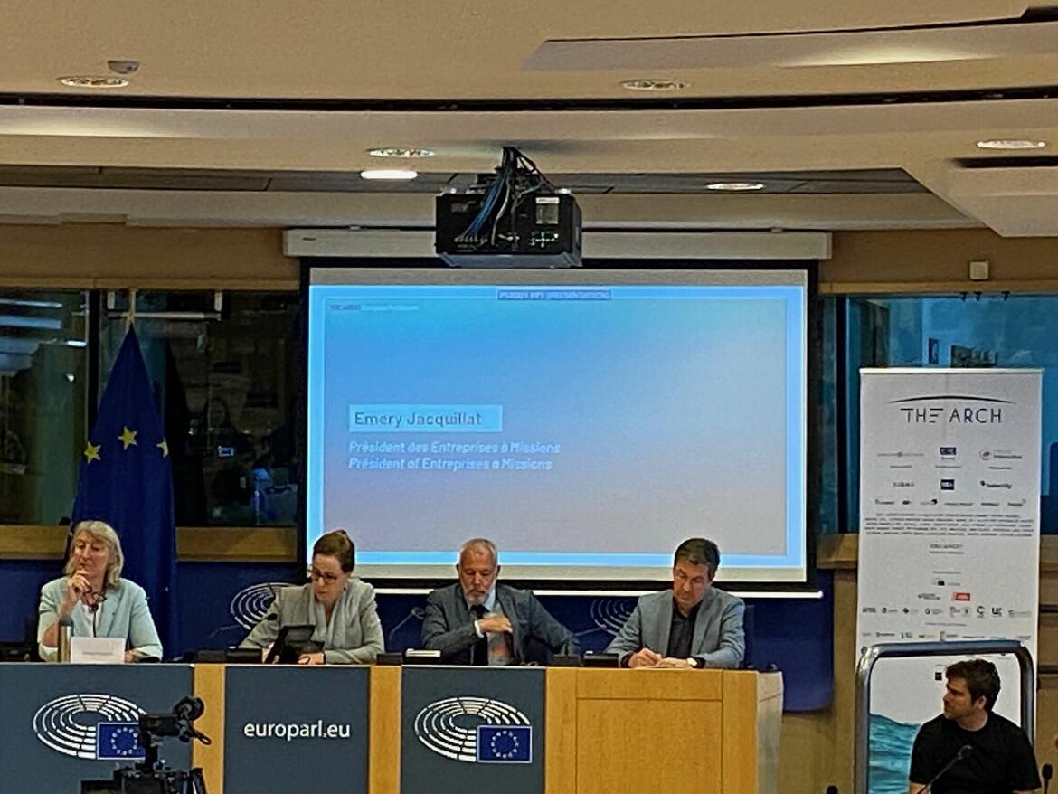Hike Talent au parlement Européen dans le cadre de THE ARCH 2022-2023