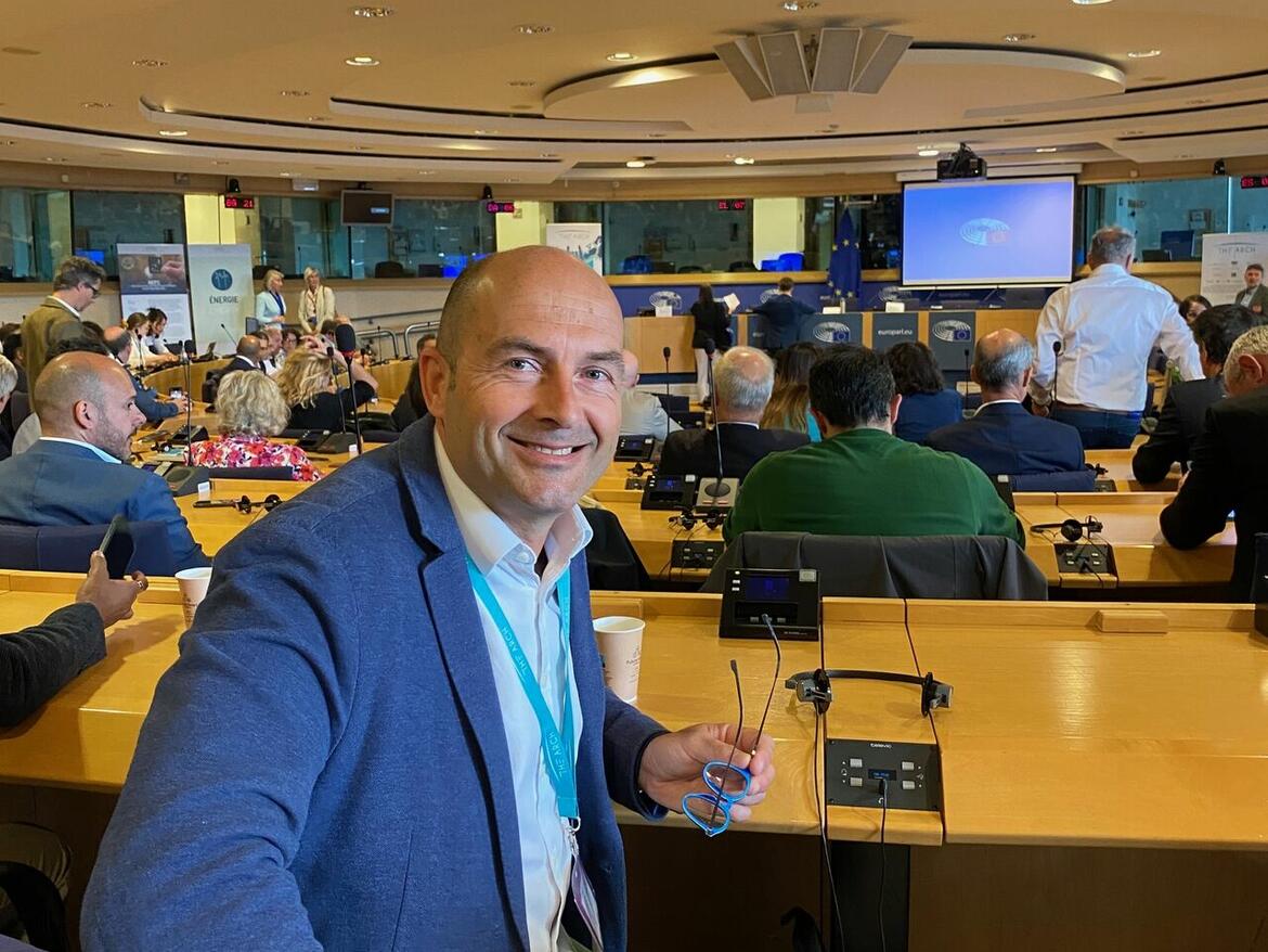 Hike Talent au parlement Européen dans le cadre de THE ARCH 2022-2023