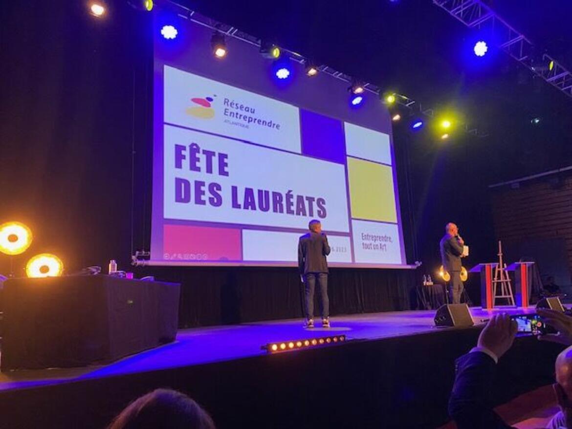 Fête des lauréats 2023 de Réseau Entreprendre Atlantique